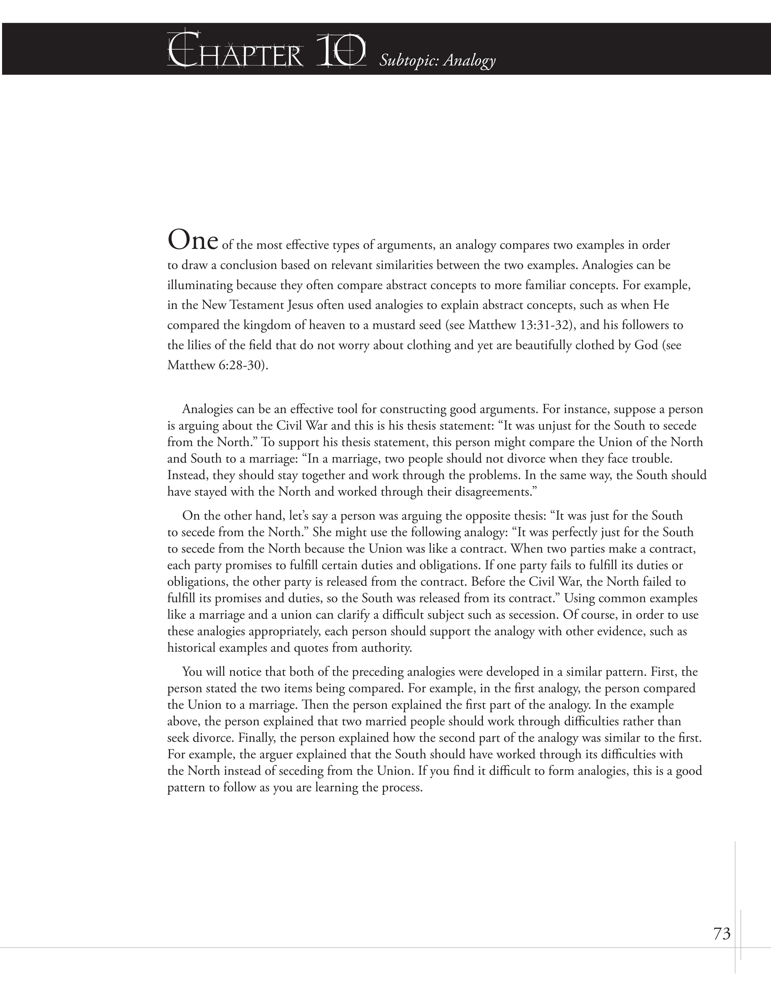 The Argument Builder — page 1