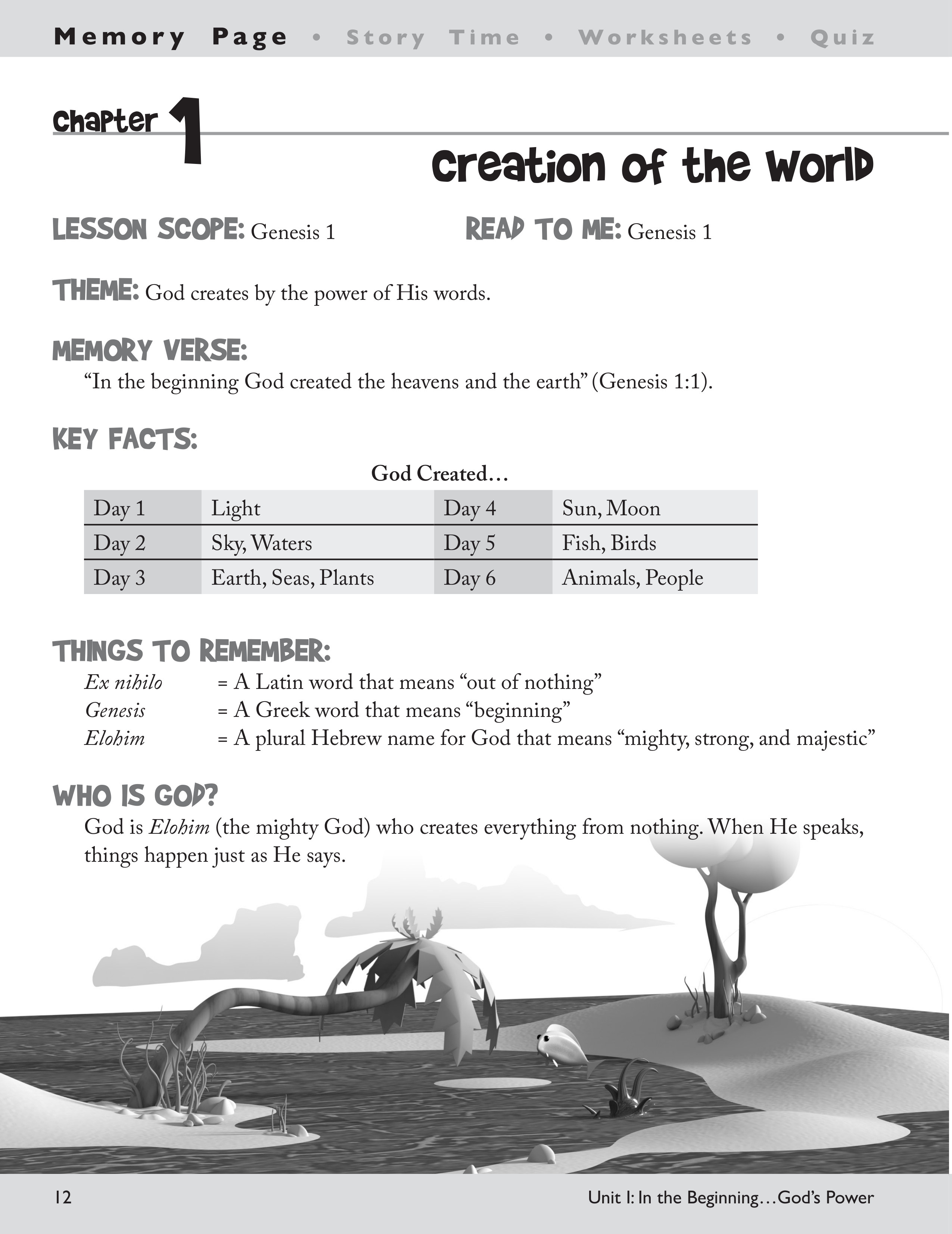 God's Great Covenant: Old Testament, Book 1 — page 1