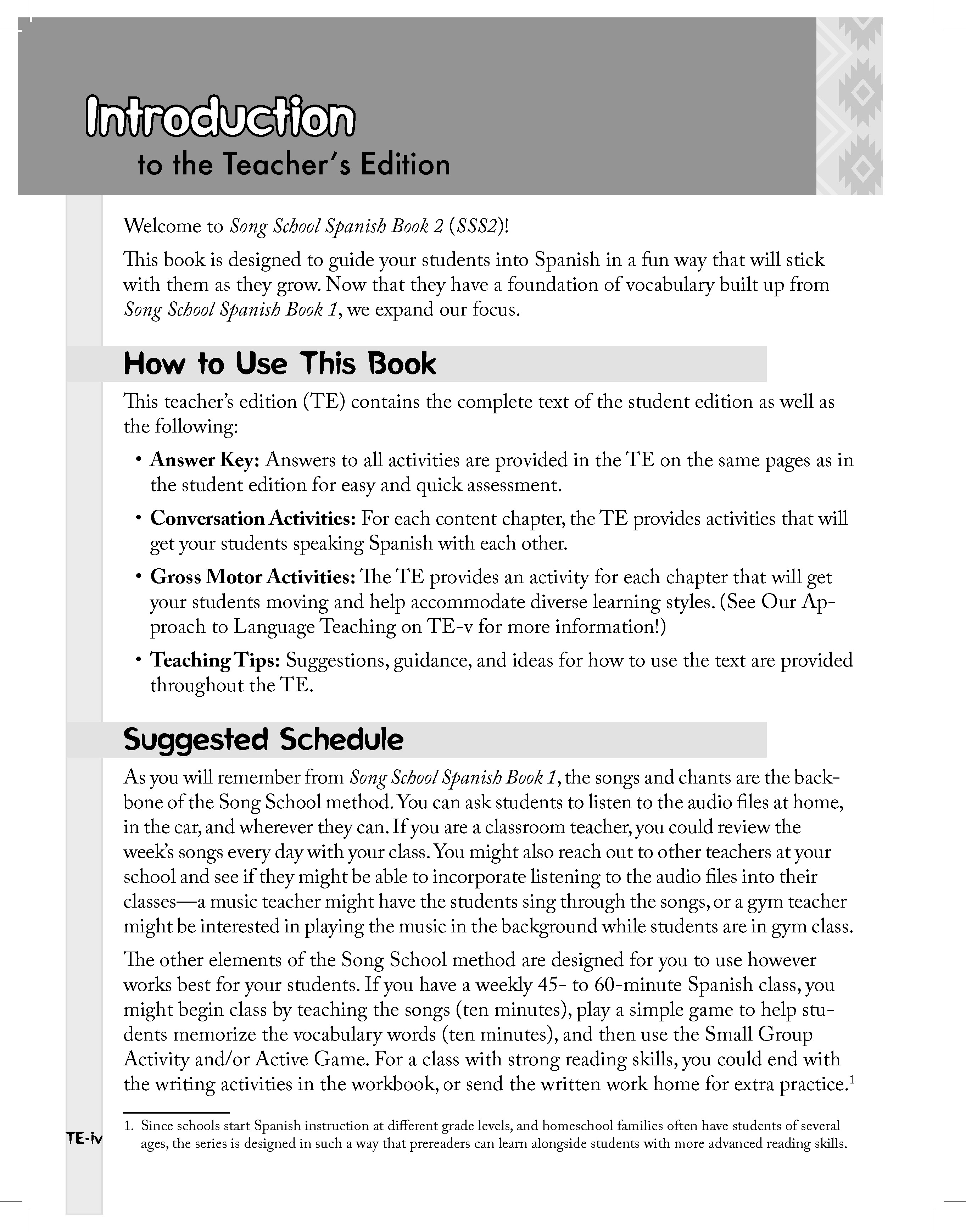 Song School Spanish — The Complete Series — page 1